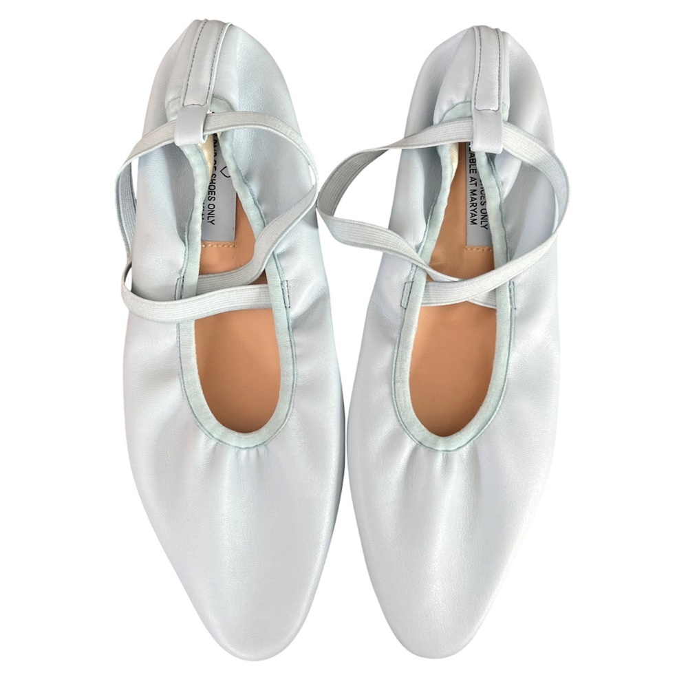 Simonett Baby Blue Ballet Flats